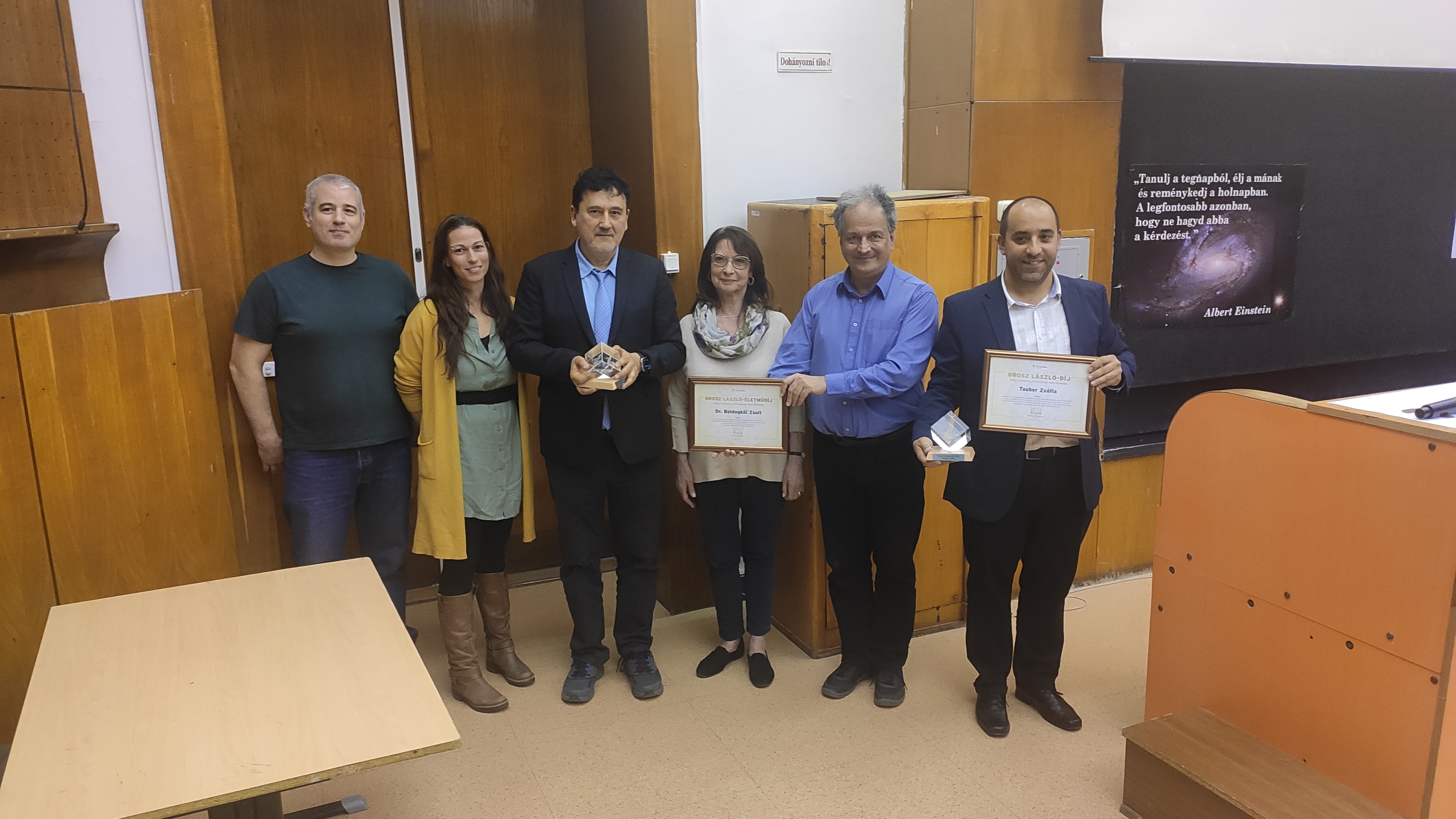 Az Orosz László-díj és életműdíj átadása